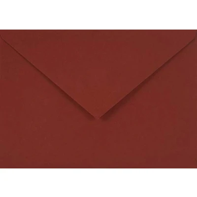 Image de Netuno 25 enveloppes rouges foncées C6 114x162mm 115g Sirio Color Cherry décoratives élégantes rabat pointu colorées pour mariage anniversaire Noël invitations cartes de voeux