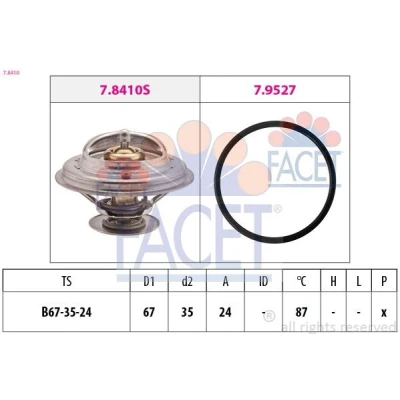 Image de Thermostat d&#039;eau FACET 7.8410
