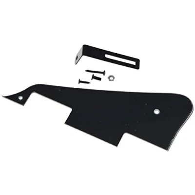 Image de Dopro Pickguard noir 3 plis LP avec support pour Epiphone Les Paul
