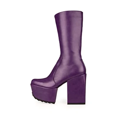 Image de LAMODA Sorrowful Platform Calf Boots, EU 36