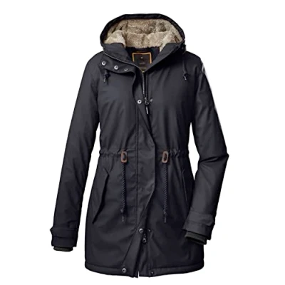 Image de G.I.G.A. DX Women&#039;s Parka fonctionnelle décontractée en PU avec capuche GW 53 WMN JCKT, bleu marine foncé, 36, 38937 000