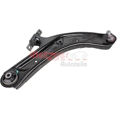 Image de METZGER 58112802 Bras de suspension avec rotule suspension, support en caoutchouc Essieu avant droit barre oscillant transversal