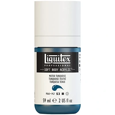 Image de Liquitex Professional Acrylique Soft Body 59ml Turquoise Feutré