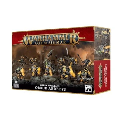 Image de Warhammer Age of Sigmar Games Workshop Orruk Warclans : Ardboyz (2023)
