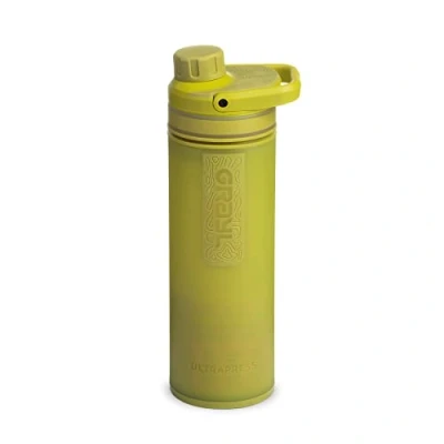 Image de GRAYL UltraPress 500 ml Filtre à Eau pour l&#039;extérieur potable I Élimine 99,99% de toutes les bactéries et virus Parfait le camping, la survie voyages (Forager Moss)