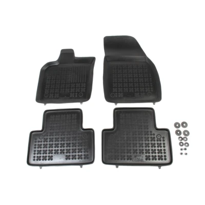 Image de REZAW PLAST 200408 Ensemble de tapis sol Caoutchouc avant et arrière 4 noir Sur mesure VOLVO: V50