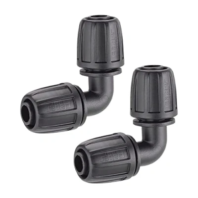 Image de Claber Connecteur de compression coudé 1/2 pouce