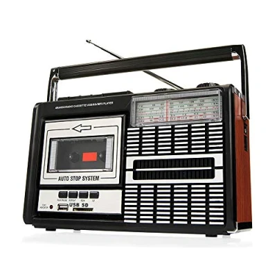 Image de Radio cassette USB look Rétro NOSTALGIA Neuf