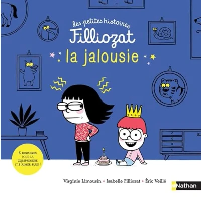 Image de la jalousie 3 Histoires pour comprendre et s&#039;aimer plus Isabelle Filliozat Dès 4 ans Livre d’occasion Correct