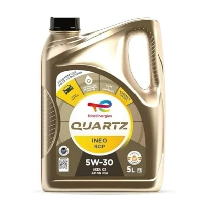 Image de TERAM LOISIRS Huile Automobile Compatible pour TOTAL QUARTZ INEO RCP 5 W 30/5 Litres/ACEA C3 / API SN Plus NEUF FRANCE