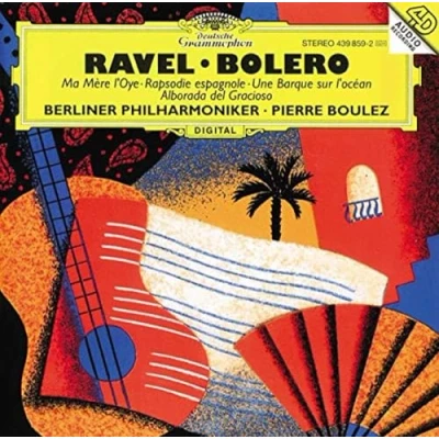 Image de Ravel : Boléro Ma Mère l&#039;Oye Rapsodie espagnole Une barque sur l&#039;océan Alborada del Gracioso