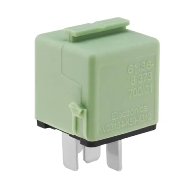 Image de eMagTech Relais Polyvalent de Pompe à Air Voiture 61368373700 Automobile 12 V Compatible avec BMW Série 1 E81 E87 E88 E82 F20 LCI Blanc Vert