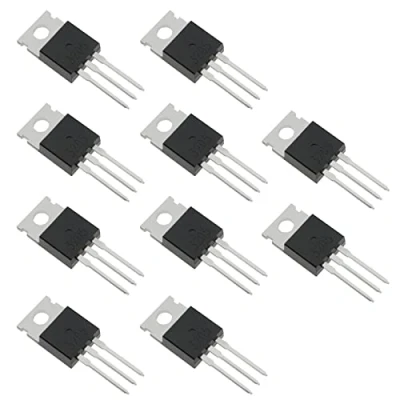 Image de ECSiNG 10 Pièces N Channel IRF3205 MOSFET Transistor ESD Classé TO 220 110A 55V 3 Broches Redresseur International Puissance pour L&#039;industrie Domestique et Bricolage