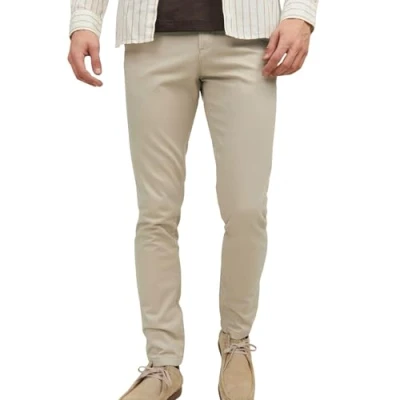 Image de JACK &amp; JONES Pantalon Chino Slim Fit Beige 34 30 (US) / L30