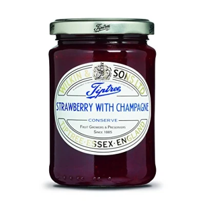 Image de Fraise Tiptree Conserver Avec Du Champagne 340G