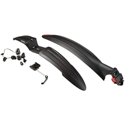 Image de Point Polisport Kit Cross Country Evo Ensemble de Garde Boue Mixte, Noir, Taille Unique