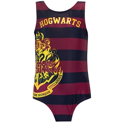 Image de Harry Potter Maillot de Bain Hogwarts Fille Multicolore 11 12 Ans