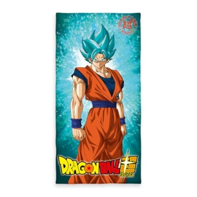 Image de Herding DRAGONBALL SUPER Serviette de Bain, 150 x 75 cm, Coton, Multicolore