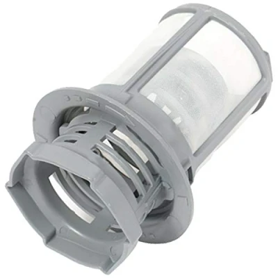 Image de SPARES2GO Cage de filtre centrale avec gaine EN maille compatible lave vaisselle Sharp QWC12F492W