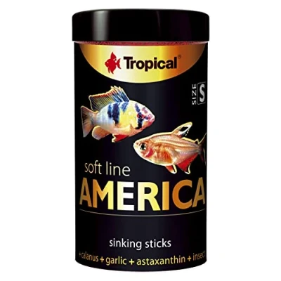 Image de TROPICAL TR67413 Nourriture à Multi Ingrédients sous Forme de Bâtonnets Descendants pour Poissons Omnivores/Carnivores d&#039;Amérique du Nord/du Sud 56 g