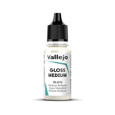 Image de Vallejo Peinture acrylique pour modélisme 17 ml Glossy Medium
