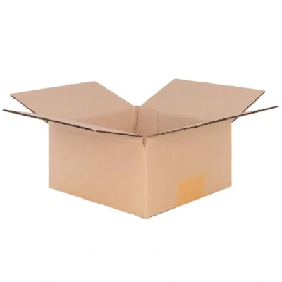 Image de verpacking 100 x cartons colis simple cannelure 15 8 cm brun KK 05