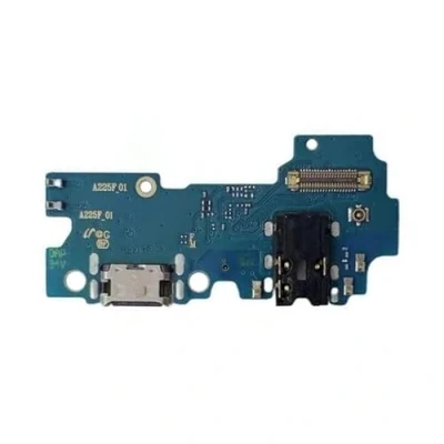 Image de OnlyTech Circuit connecteur de Charge Remplacement du Samsung Galaxy A22 4G A225F Pièce détachée Interne Comprenant la Prise USB Type C, Le Micro, l&#039;antenne et Jack