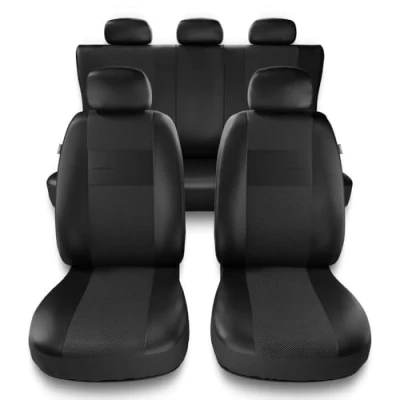 Image de Mossa Housses de siège adaptées pour Citroen C3 I, II, III (2002 2019) Housse Siege Voiture universelles Couverture EXL 1