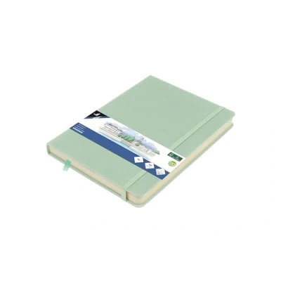 Image de Kangaro Art Carnet de croquis A5 à couverture rigide en polyuréthane 80 feuilles 140 g Papier crème