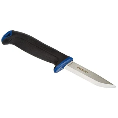 Image de Stanley 0 10 232 Couteau Multifonctions Gamme Fatmax Plus Résistant Lame Acier Inoxydable 9,2cm