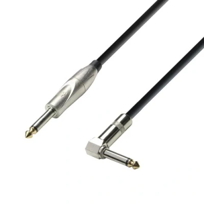 Image de Adam Hall Cables 3 STAR IPR 0900 Câble Instrument Jack 6,35 mm mono vers coudé 9 m