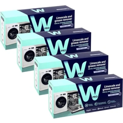 Image de Wpro Détartrant universel pour machine à laver et lave vaisselle (48 sachets de 50 g)