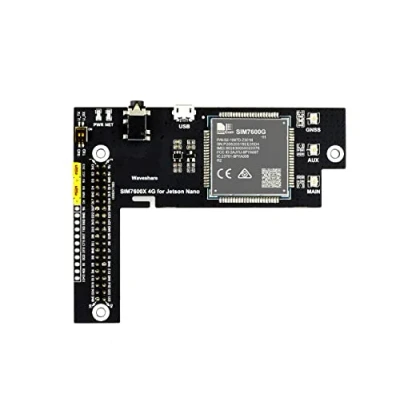 Image de Waveshare 4G/3G/2G/GNSS Expansion Board for Jetson Nano Based on SIM7600G H Supports Global LTE CAT4 up to 150Mbps Downlink Data Transfer