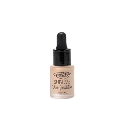 Image de PuroBio Sublime Drop base Fond de teint fluid lutte contre la Pollution 15 ml couleur 1