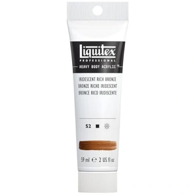 Image de Liquitex Professional Acrylique Heavy Body 59 ml Bronze Riche Iridescent Série 2A