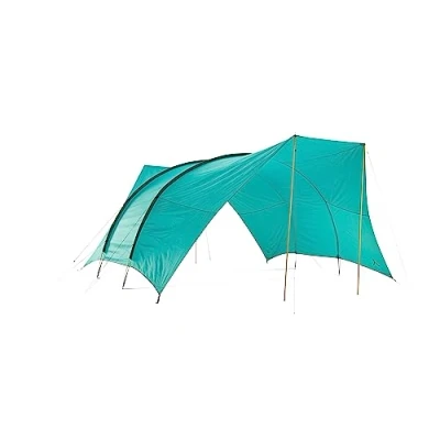 Image de Grand Canyon TAHUTA Shelter 5 Bâche/Sunsail 600 x 500 cm Forme rectangulaire, UV50+, étanche Blue Grass (Bleu)