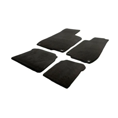 Image de AutoStyle Ensemble de tapis sol Velours avant et arrière noir TM VW584V