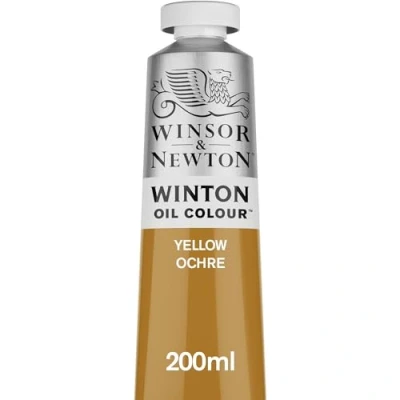 Image de Winsor &amp; Newton Winton Huile 200ml 744 Ocre Jaune