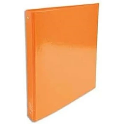 Image de Exacompta réf. 519294E 1 Classeur rigide Pelliculé Iderama 4 anneaux ronds diamètre 30 mm Dos 40 Dimensions extérieures : 32 x 26 cm Format à classer A4 Coloris orange