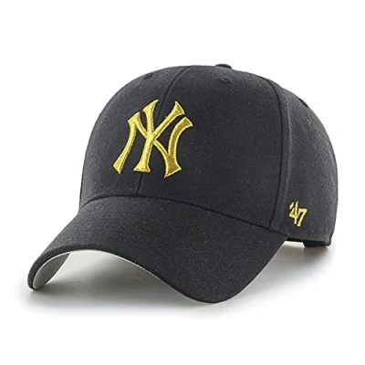 Image de &#039;47 New York Yankees Black MLB Metallic Most Value P. Snapback Cap One Size