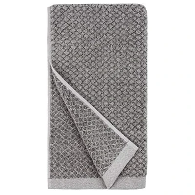 Image de Everplush Lot de 4 Serviettes essuie Mains 55% Coton zéro Torsion Granit
