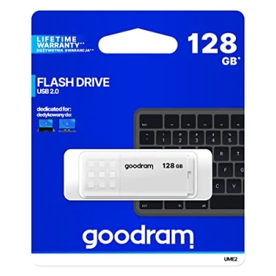 Image de GoodRam Clé USB UME2 (128 Go 2.0) Blanc