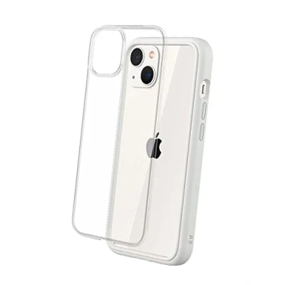 Image de RhinoShield Coque Compatible avec [iPhone 13] Mod NX Protection Fine Personnalisable Technologie Absorption des Chocs [sans BPA] Blanc