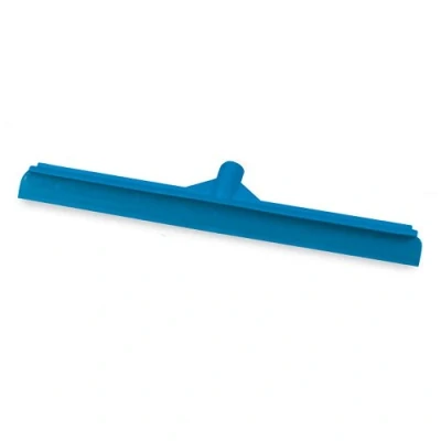Image de Vikan Brosse en caoutchouc Polypropylène Cadre seule Lame Raclette, 7150, bleu, 1