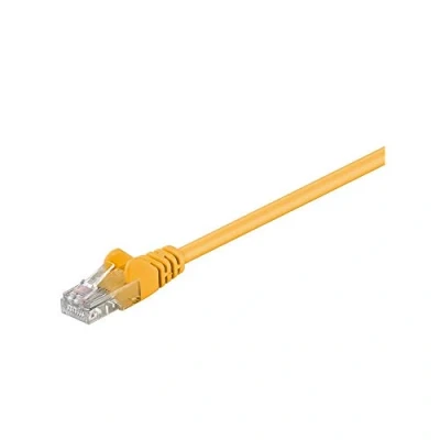 Image de Câble réseau M CAB RJ 45 (M) Jaune CAT 5e 50 cm