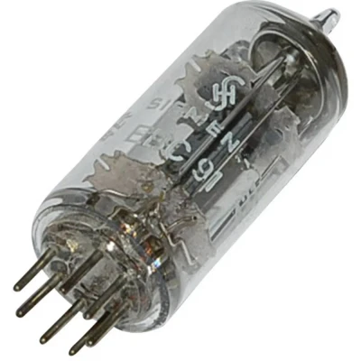 Image de Unbekannt EBC 91 = 6 AV Tube électronique Double diode triode 250 V 1.2 mA Nombre de pôles (num): 7 Culot: B7G Contenu 1 pc(s)