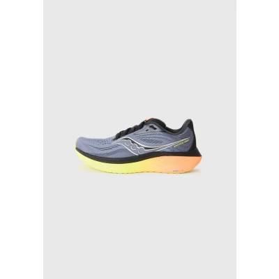 Image de Saucony Chaussures de course Ride 18 pour homme, Ombre/Vizi, 46 EU