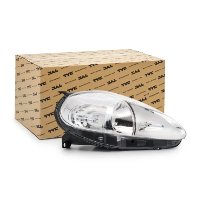 Image de TYC 20 0849 25 2 Phares droit H4 pour circulation à droite avec moteur électrique FIAT: Grande Punto 3/5 portes, ABARTH:
