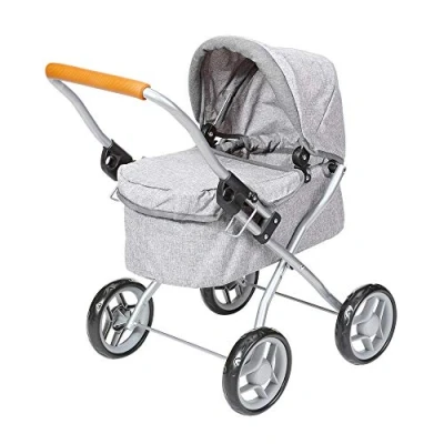 Image de KNORRTOYS.COM Poussette pour poupée Mini Lili Marron Pierre, 63332