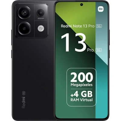 Image de Xiaomi Redmi Note 13 Pro 16,9 cm (6.67&quot;) Double SIM Android 4G USB Type C 8 Go 256 5000 mAh Noir